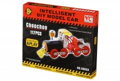 Конструктор металлический Same Toy Inteligent DIY Model Car Паравоз, 117 элементов 58033Ut