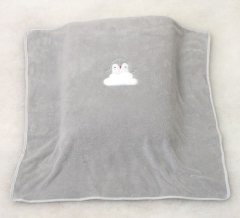 Одеяло детское для младенцев Amy серый 80529
