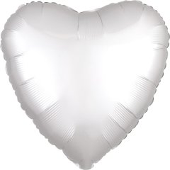 Шарик фольгированный FlexMetal Серебряное Сердце-мини 202500 P