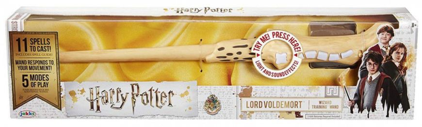 Игрушечная волшебная палочка Волдеморта Wizarding World Harry Potter Гарри Поттер со световыми и звуковыми эффектами 39837