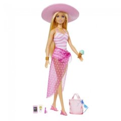 Набір з лялькою Барбі Пляжна прогулянка Barbie HPL73