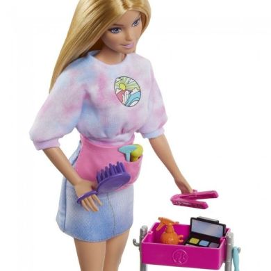 Лялька Barbie Малібу Стилістка HNK95