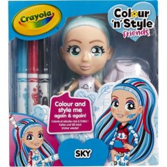Набор для творчества Crayola Стильные девушки Скай 918938.005