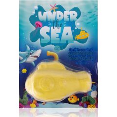 Ванная бомба UNDER THE SEA 150 г в форме подводной лодки, аромат: Большой банановый риф ACCENTRA 3555830 4015953675072