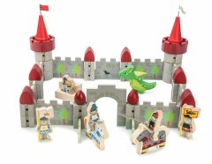 Игрушка из дерева Замок Дракона Tender Leaf Toys TL8322, Разноцветный