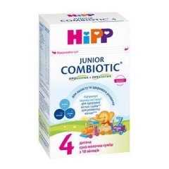 Детская сухая молочная смесь HiPP Combiotiс 4 Junior 500 г 2493 9062300138808