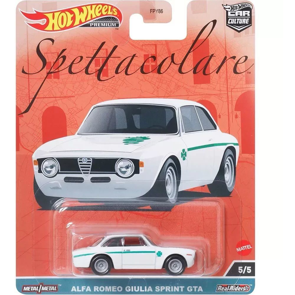 Купить Коллекционная модель машинки Alfa Romeo Giulia Sprint GTA серии Car  Culture Hot Wheels FPY86/HKC50 ➜ Курьерская доставка по Одессе. ➜ Доставка  по Украине. ☎ 0 (800) 330-070, (099) 33-507-12