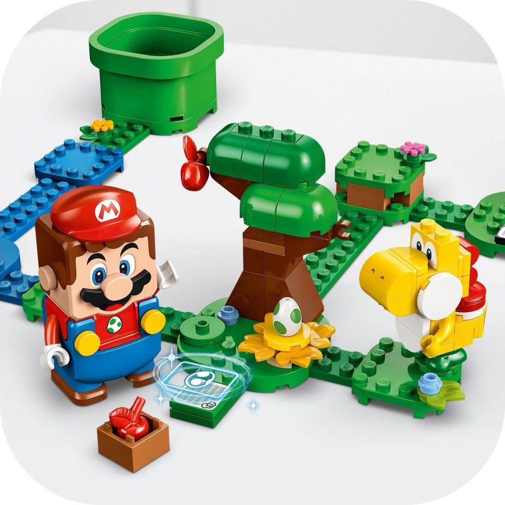 Купить Конструктор Прекрасный лес Yoshi. Дополнительный набор LEGO Super  Mario 71428 ➜ Курьерская доставка по Одессе. ➜ Доставка по Украине. ☎ 0  (800) 330-070, (099) 33-507-12