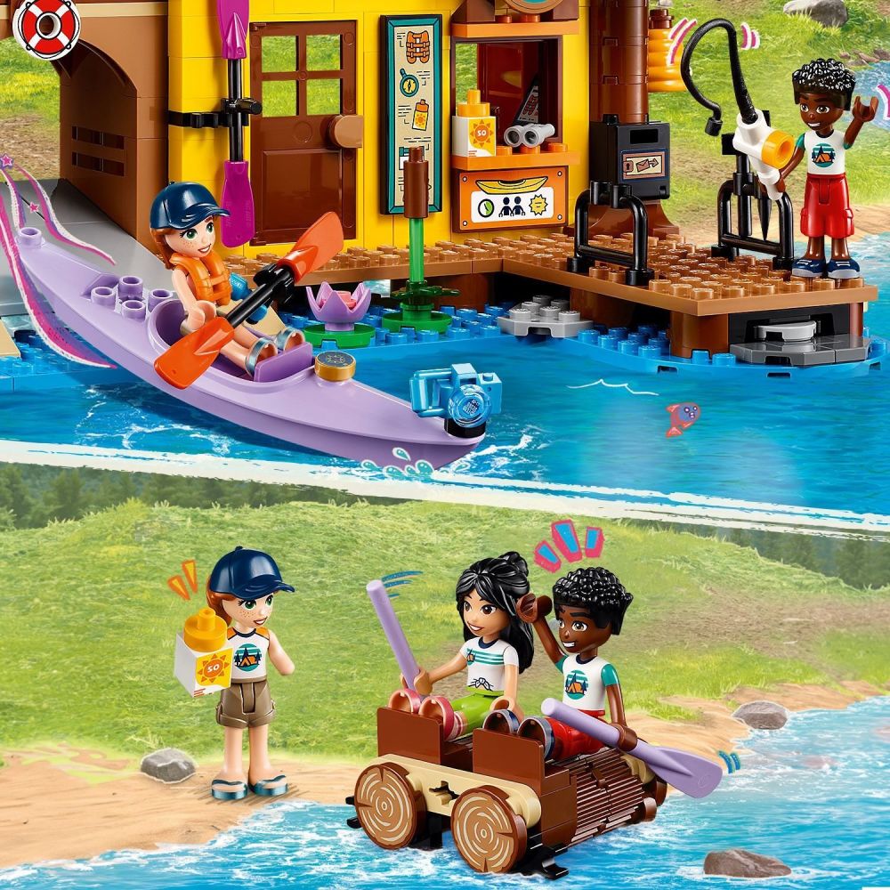 Купить Конструктор Водные виды спорта в лагере приключений LEGO Friends  42626 ➜ Курьерская доставка по Одессе. ➜ Доставка по Украине. ☎ 0 (800)  330-070, (099) 33-507-12