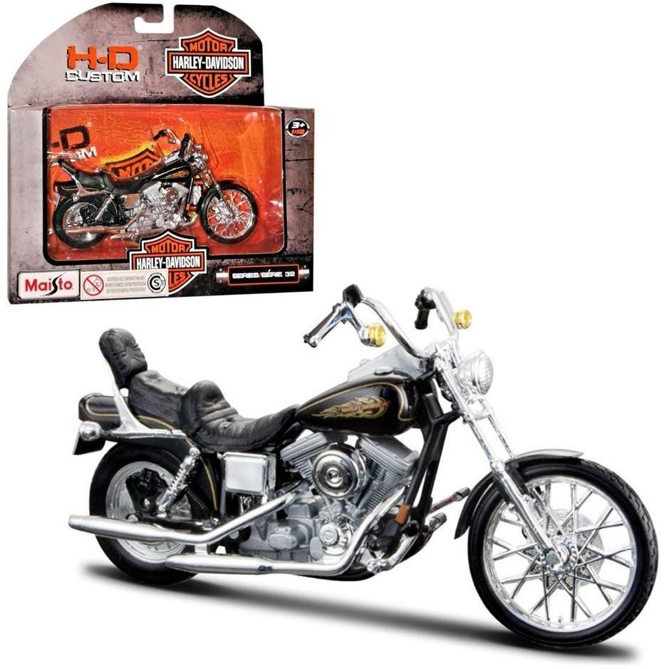 Купить Мотоцикл игрушечный Maisto Harley-Davidson Motorcycles With Stand  1:18 в ассортименте 90159393603 ➜ Курьерская доставка по Одессе. ➜ Доставка  по Украине. ☎ 0 (800) 330-070, (099) 33-507-12