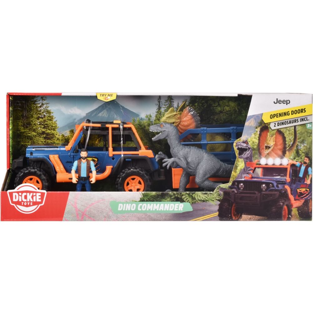 Купить Игровой набор Надзиратель динозавров, джип со