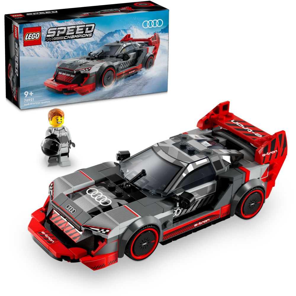 Купить Конструктор Автомобиль для гонки Audi S1 e-tron quattro LEGO Speed  Champions 76921 ➜ Курьерская доставка по Одессе. ➜ Доставка по Украине. ☎ 0  (800) 330-070, (099) 33-507-12