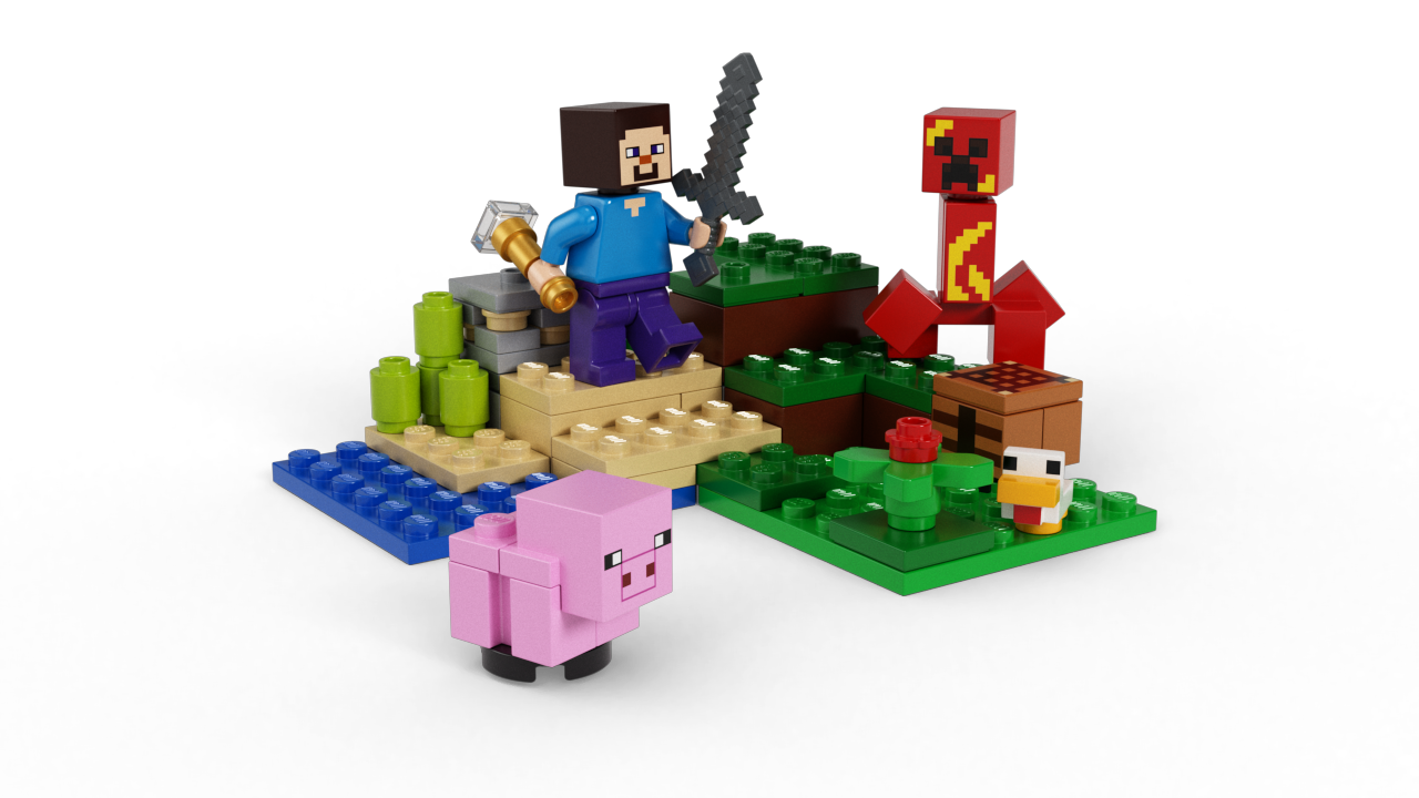 Купити Конструктор Пастка Кріпера Lego Minecraft 21177 Кур'єрська ...