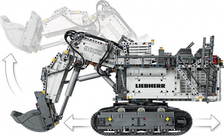 Liebherr 9800 2024 lego technic