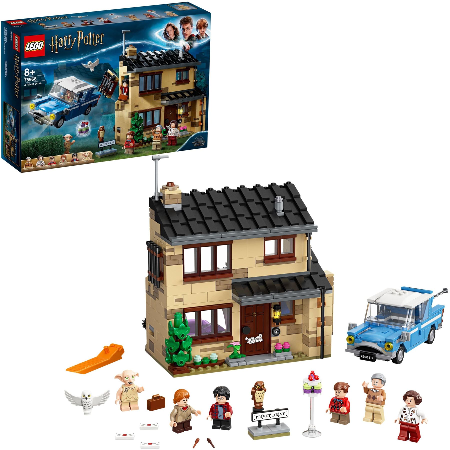 Купить Конструктор LEGO Harry Potter Гарри Поттер Тисовая улица, дом 4 797  деталей 75968 ➜ Курьерская доставка по Одессе. ➜ Доставка по Украине. ☎ 0  (800) 330-070, (099) 33-507-12