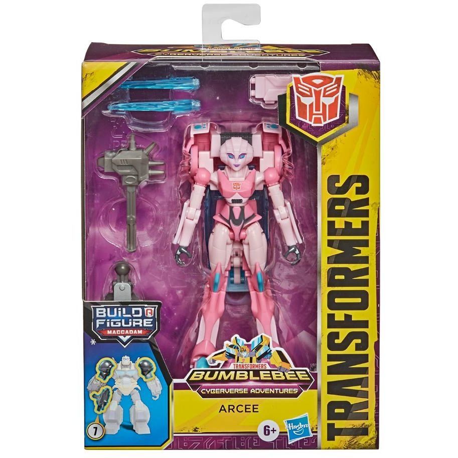 Купить Трансформер Transformers Cyberverse Deluxe class Арсі E7104 ➜  Курьерская доставка по Одессе. ➜ Доставка по Украине. ☎ 0 (800) 330-070,  (099) 33-507-12