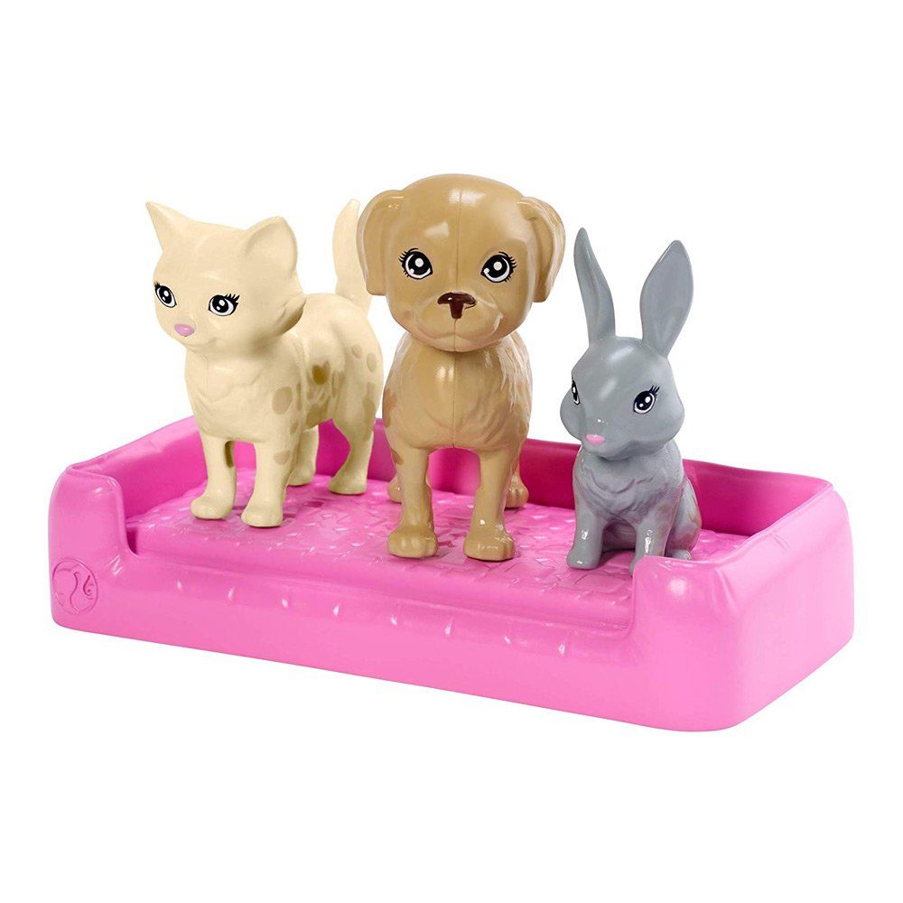 Cenário Barbie com Cachorrinhos de Estimação - GRG75 GRG78 - Mattel -  Dorémi Brinquedos