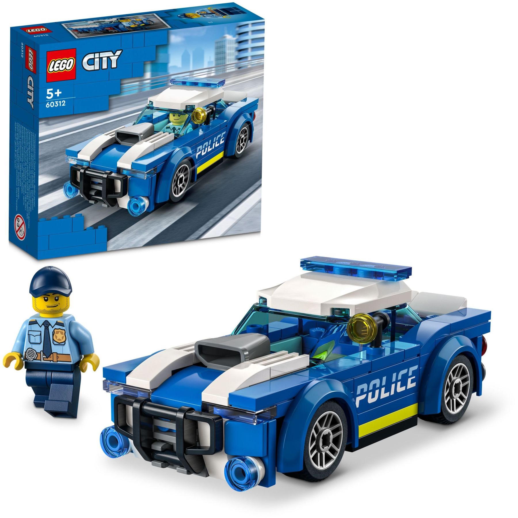 Купить Конструктор Полицейский автомобиль LEGO City 60312 Курьерская  доставка по Одессе. Доставка по Украине. 0 (800) 330-070, (099) 33-507-12