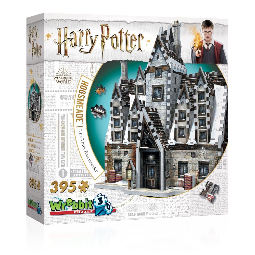 Купить 3D пазлы Хогсмид Три метлы Harry Potter Гарри Поттер W3D1012 ➜  Курьерская доставка по Одессе. ➜ Доставка по Украине. ☎ 0 (800) 330-070,  (099) 33-507-12