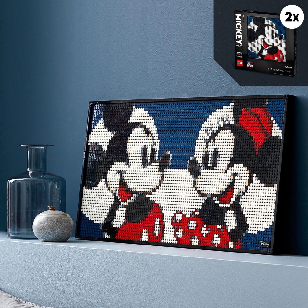 LEGO Art Disney s Mickey Mouse 2658 31202 . 0 800 330 070 099 33 507 12