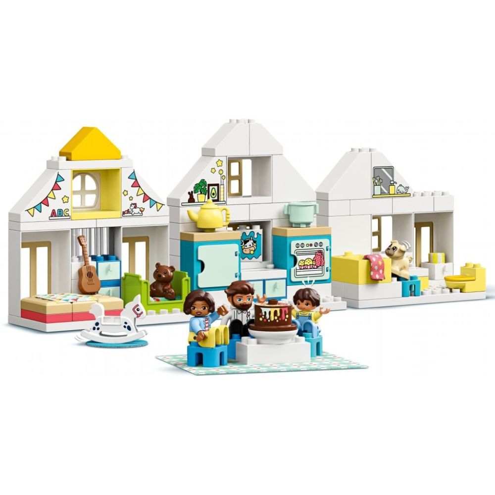 Купить Конструктор LEGO DUPLO Town Модульный игрушечный дом, 129 деталей  10929 ➜ Курьерская доставка по Одессе. ➜ Доставка по Украине. ☎ 0 (800)  330-070, (099) 33-507-12