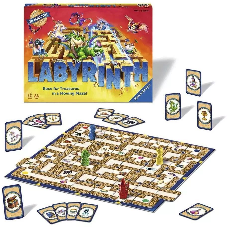 Купить Настольная игра Лабиринт Ravensburger 26448 ➜ Курьерская доставка по  Одессе. ➜ Доставка по Украине. ☎ 0 (800) 330-070, (099) 33-507-12