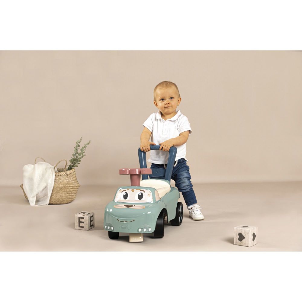 Купить Машина для катания Smoby Little Котик, 54х27х40 см, 10 мес.+ SMOBY  140501 ➜ Курьерская доставка по Одессе. ➜ Доставка по Украине. ☎ 0 (800)  330-070, (099) 33-507-12