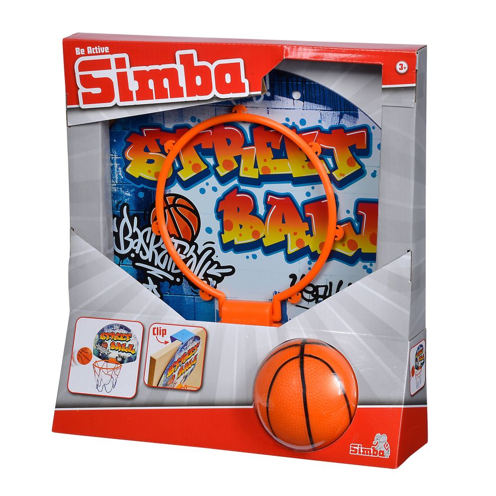 Купить Игровой набор SIMBA TOYS Уличный баскетбол с мячом 7406024 ➜  Курьерская доставка по Одессе. ➜ Доставка по Украине. ☎ 0 (800) 330-070,  (099) 33-507-12