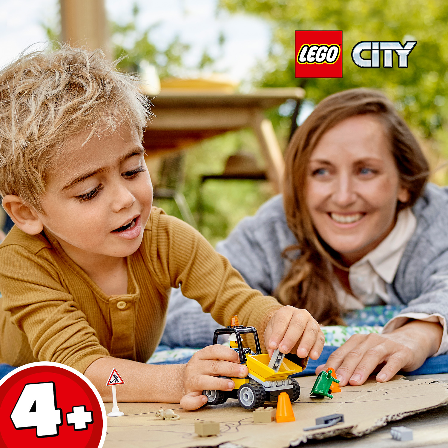 Набор для проведения дорожных работ LEGO® (4+)