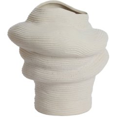 Декоративная ваза 33,5x32x34 см LUZZ, матовый кремовый Light&Living 5700843