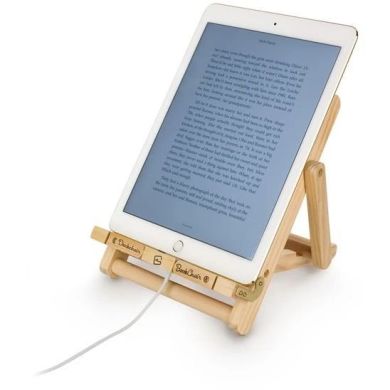 Дерев'яний регульований складаний тримач для книг та планшетів Deckchair Classic Mult Thinking Gifts BCD2B6