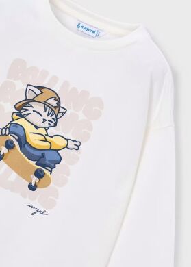 Детская кофта для скейтбординга Mayoral 98 Бежевый 4005