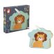Игровой набор Janod Тактильные карты Саванна J02694