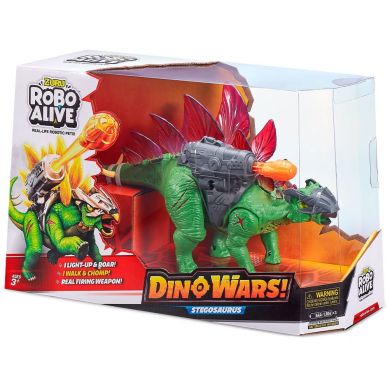 Інтерактивна іграшка Robo Alive серії Війна динозаврів Бойовий стегозавр Pets & Robo Alive 7131