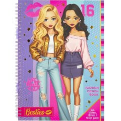 Книга модельера, фиолетовая Besties 990203 Besties 990203