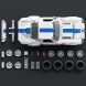 Коллекционная машинка-конструктор Corvette Grand Sport серии Elite Mattel Brick Shop JGR31