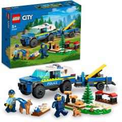 Конструктор LEGO City Мобільний майданчик для дресування поліцейських собак 197 деталей 60369