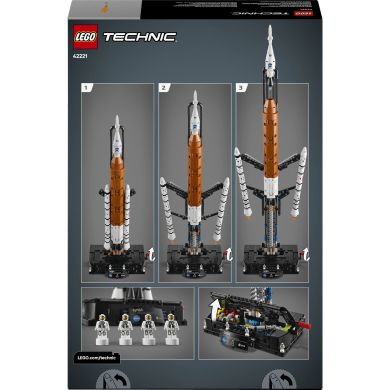 Конструктор LEGO Technic Ракета із системою космічного запуску NASA Artemis 42221