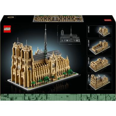 Конструктор Нотр-Дам-де-Пари LEGO Architecture 21061