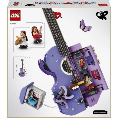 Конструктор Двойная гитара Оливии Родриго V29 Lego Editions 1228 дет. 43031