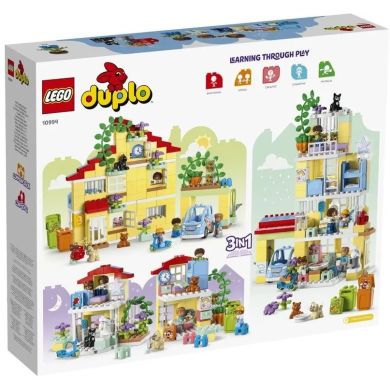 Конструктор LEGO Сімейний будинок 3 в 1 DUPLO Town 10994