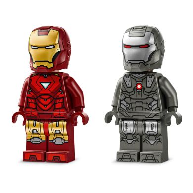 Конструктор Залізна людина та Бойова Машина проти Хаммер Дронів LEGO Super Heroes 76320