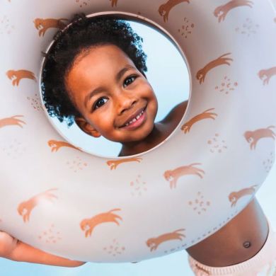 Круг для плавання 55 см Коричневий Леопард Animal Swim Essentials 2024SE1034