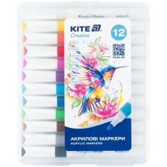 Маркеры акриловые Jumbo, 12шт Kite K-1290