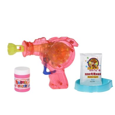 Мыльные пузыри Same Toy Bubble Gun со светом розовый 907AUt-2