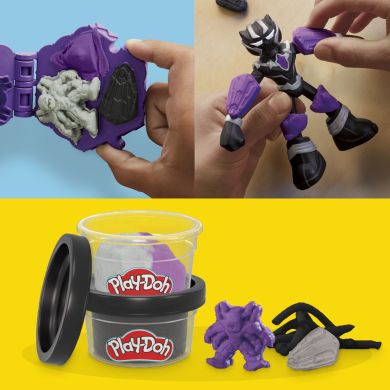 Набор для лепки Play-Doh Marvel Black Panther Cutting Claws F9829