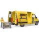 Набор игрушечный автомобиль Mercedes Benz Sprinter курьер DHL с фигуркой Bruder 02671