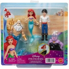 Набір мініляльок Disney Princess Аріель та друзі за мотивами м/ф Русалонька JHG84