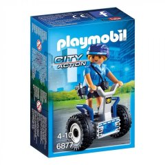 Ігровий набір Playmobil City Action Поліцейський на сігвеї 6877