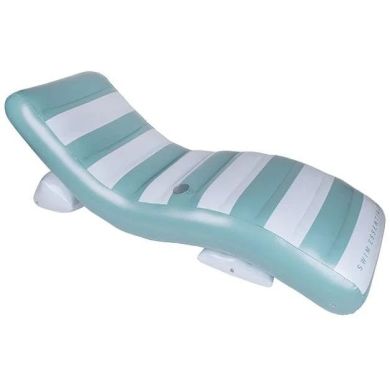 Надувний лежак Luxe Lounge Old Green 180 см Swim Essentials 2020SE752